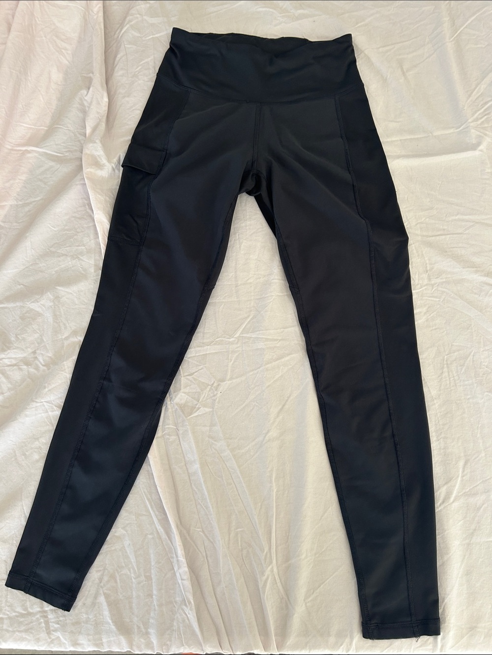 Kuhl Black Fleece Lined Leggings with Side Utility Pocket